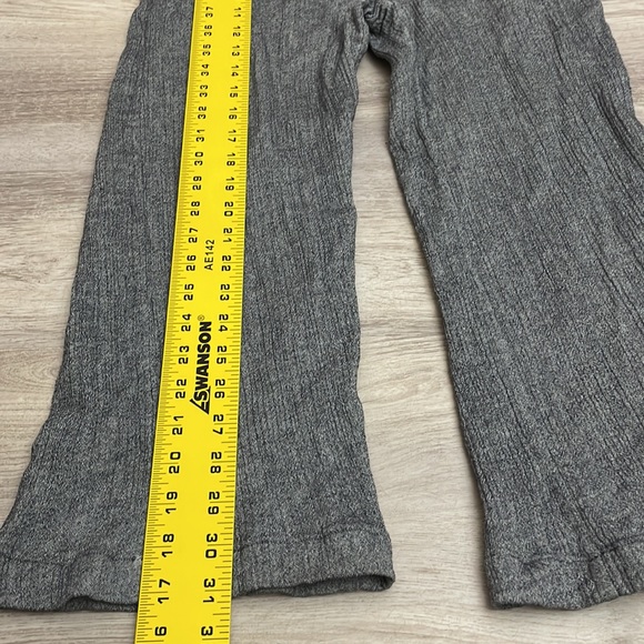 Comfy USA Heather Gray Elastic Waist Pull On Cropped Pants Size XS - Picture 10 of 12